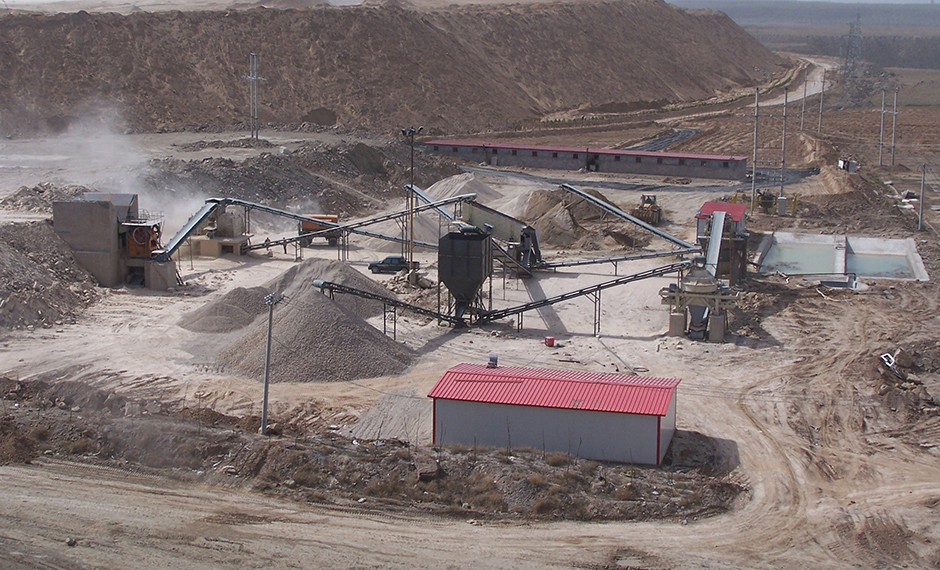 HX environmental protection tile sand production line